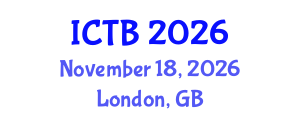 International Conference on Taxonomy and Biodiversity (ICTB) November 18, 2026 - London, United Kingdom