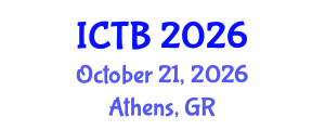 International Conference on Taxonomy and Biodiversity (ICTB) October 21, 2026 - Athens, Greece International Conference on Taxonomy and Biodiversity (ICTB) October 21, 2026 - Athens, Greece