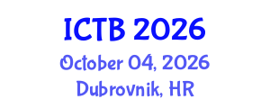 International Conference on Taxonomy and Biodiversity (ICTB) October 04, 2026 - Dubrovnik, Croatia