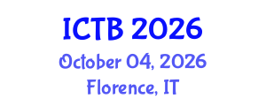 International Conference on Taxonomy and Biodiversity (ICTB) October 04, 2026 - Florence, Italy International Conference on Taxonomy and Biodiversity (ICTB) October 04, 2026 - Florence, Italy