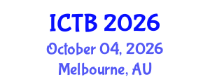 International Conference on Taxonomy and Biodiversity (ICTB) October 04, 2026 - Melbourne, Australia International Conference on Taxonomy and Biodiversity (ICTB) October 04, 2026 - Melbourne, Australia
