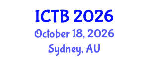 International Conference on Taxonomy and Biodiversity (ICTB) October 18, 2026 - Sydney, Australia International Conference on Taxonomy and Biodiversity (ICTB) October 18, 2026 - Sydney, Australia