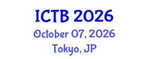 International Conference on Taxonomy and Biodiversity (ICTB) October 07, 2026 - Tokyo, Japan International Conference on Taxonomy and Biodiversity (ICTB) October 07, 2026 - Tokyo, Japan