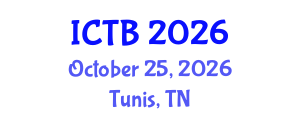 International Conference on Taxonomy and Biodiversity (ICTB) October 25, 2026 - Tunis, Tunisia International Conference on Taxonomy and Biodiversity (ICTB) October 25, 2026 - Tunis, Tunisia