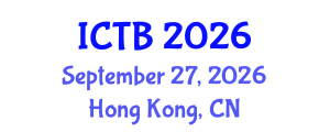 International Conference on Taxonomy and Biodiversity (ICTB) September 27, 2026 - Hong Kong, China International Conference on Taxonomy and Biodiversity (ICTB) September 27, 2026 - Hong Kong, China