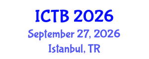 International Conference on Taxonomy and Biodiversity (ICTB) September 27, 2026 - Istanbul, Turkey International Conference on Taxonomy and Biodiversity (ICTB) September 27, 2026 - Istanbul, Turkey