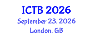 International Conference on Taxonomy and Biodiversity (ICTB) September 23, 2026 - London, United Kingdom