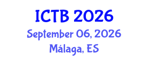 International Conference on Taxonomy and Biodiversity (ICTB) September 06, 2026 - Málaga, Spain International Conference on Taxonomy and Biodiversity (ICTB) September 06, 2026 - Málaga, Spain