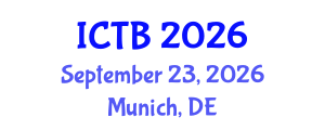 International Conference on Taxonomy and Biodiversity (ICTB) September 23, 2026 - Munich, Germany International Conference on Taxonomy and Biodiversity (ICTB) September 23, 2026 - Munich, Germany