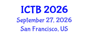 International Conference on Taxonomy and Biodiversity (ICTB) September 27, 2026 - San Francisco, United States International Conference on Taxonomy and Biodiversity (ICTB) September 27, 2026 - San Francisco, United States