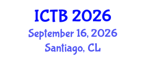 International Conference on Taxonomy and Biodiversity (ICTB) September 16, 2026 - Santiago, Chile International Conference on Taxonomy and Biodiversity (ICTB) September 16, 2026 - Santiago, Chile