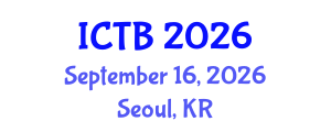 International Conference on Taxonomy and Biodiversity (ICTB) September 16, 2026 - Seoul, Republic of Korea