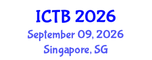 International Conference on Taxonomy and Biodiversity (ICTB) September 09, 2026 - Singapore, Singapore International Conference on Taxonomy and Biodiversity (ICTB) September 09, 2026 - Singapore, Singapore