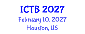 International Conference on Taxonomy and Biodiversity (ICTB) February 10, 2027 - Houston, United States International Conference on Taxonomy and Biodiversity (ICTB) February 10, 2027 - Houston, United States