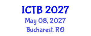 International Conference on Taxonomy and Biodiversity (ICTB) May 08, 2027 - Bucharest, Romania