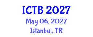 International Conference on Taxonomy and Biodiversity (ICTB) May 06, 2027 - Istanbul, Turkey International Conference on Taxonomy and Biodiversity (ICTB) May 06, 2027 - Istanbul, Turkey