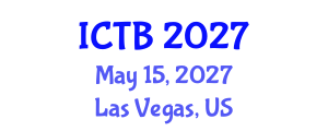 International Conference on Taxonomy and Biodiversity (ICTB) May 15, 2027 - Las Vegas, United States