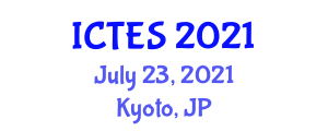 International Conference on Teaching and Education Sciences (ICTES) July 23, 2021 - Kyoto, Japan