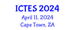 International Conference on Teaching and Education Sciences (ICTES) April 11, 2024 - Cape Town, South Africa