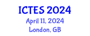 International Conference on Teaching and Education Sciences (ICTES) April 11, 2024 - London, United Kingdom