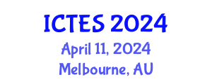 International Conference on Teaching and Education Sciences (ICTES) April 11, 2024 - Melbourne, Australia