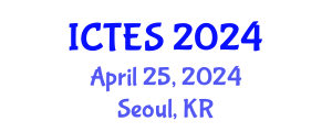 International Conference on Teaching and Education Sciences (ICTES) April 25, 2024 - Seoul, Republic of Korea