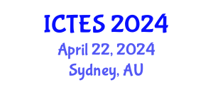 International Conference on Teaching and Education Sciences (ICTES) April 22, 2024 - Sydney, Australia