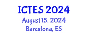 International Conference on Teaching and Education Sciences (ICTES) August 15, 2024 - Barcelona, Spain