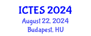 International Conference on Teaching and Education Sciences (ICTES) August 22, 2024 - Budapest, Hungary
