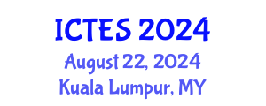 International Conference on Teaching and Education Sciences (ICTES) August 22, 2024 - Kuala Lumpur, Malaysia