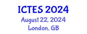 International Conference on Teaching and Education Sciences (ICTES) August 22, 2024 - London, United Kingdom