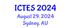 International Conference on Teaching and Education Sciences (ICTES) August 29, 2024 - Sydney, Australia