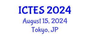 International Conference on Teaching and Education Sciences (ICTES) August 15, 2024 - Tokyo, Japan