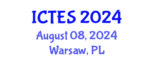 International Conference on Teaching and Education Sciences (ICTES) August 08, 2024 - Warsaw, Poland