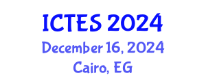 International Conference on Teaching and Education Sciences (ICTES) December 16, 2024 - Cairo, Egypt