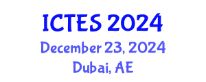 International Conference on Teaching and Education Sciences (ICTES) December 23, 2024 - Dubai, United Arab Emirates