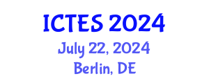 International Conference on Teaching and Education Sciences (ICTES) July 22, 2024 - Berlin, Germany