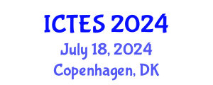 International Conference on Teaching and Education Sciences (ICTES) July 18, 2024 - Copenhagen, Denmark