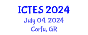 International Conference on Teaching and Education Sciences (ICTES) July 04, 2024 - Corfu, Greece