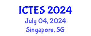 International Conference on Teaching and Education Sciences (ICTES) July 04, 2024 - Singapore, Singapore