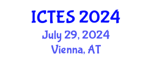 International Conference on Teaching and Education Sciences (ICTES) July 29, 2024 - Vienna, Austria