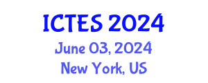International Conference on Teaching and Education Sciences (ICTES) June 03, 2024 - New York, United States
