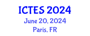 International Conference on Teaching and Education Sciences (ICTES) June 20, 2024 - Paris, France