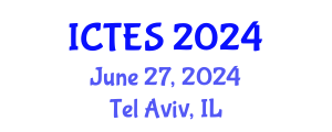 International Conference on Teaching and Education Sciences (ICTES) June 27, 2024 - Tel Aviv, Israel