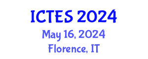 International Conference on Teaching and Education Sciences (ICTES) May 16, 2024 - Florence, Italy