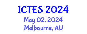 International Conference on Teaching and Education Sciences (ICTES) May 02, 2024 - Melbourne, Australia
