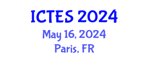 International Conference on Teaching and Education Sciences (ICTES) May 16, 2024 - Paris, France