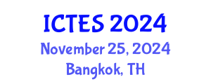 International Conference on Teaching and Education Sciences (ICTES) November 25, 2024 - Bangkok, Thailand