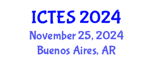 International Conference on Teaching and Education Sciences (ICTES) November 25, 2024 - Buenos Aires, Argentina