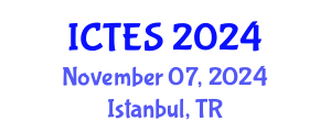 International Conference on Teaching and Education Sciences (ICTES) November 07, 2024 - Istanbul, Turkey